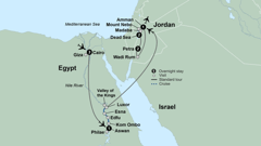 Tour map