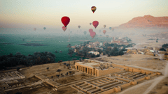 Trek along the elaborate tombs of the Valley of the Kings