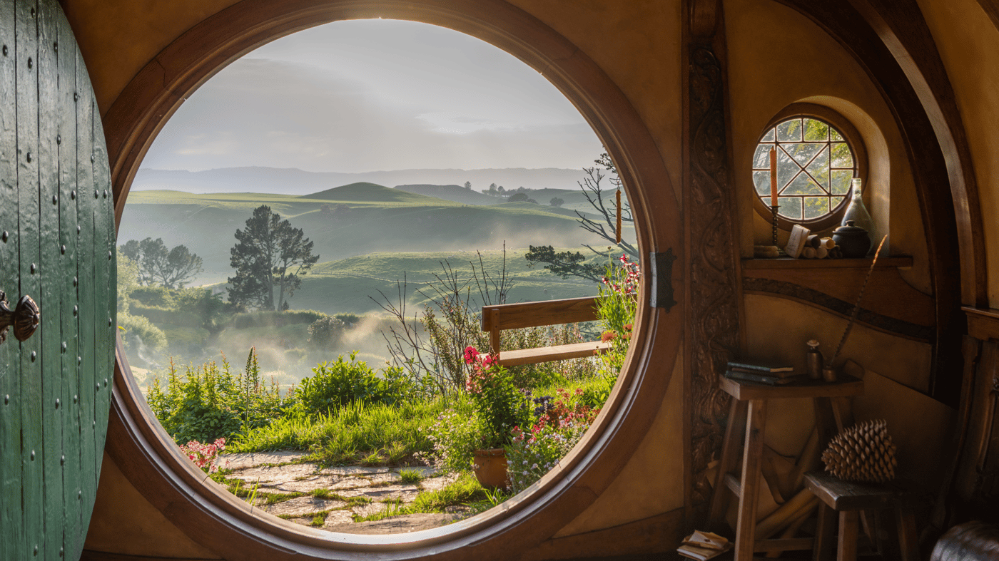 Hobbiton Movie Set 