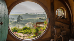 Hobbiton Movie Set 