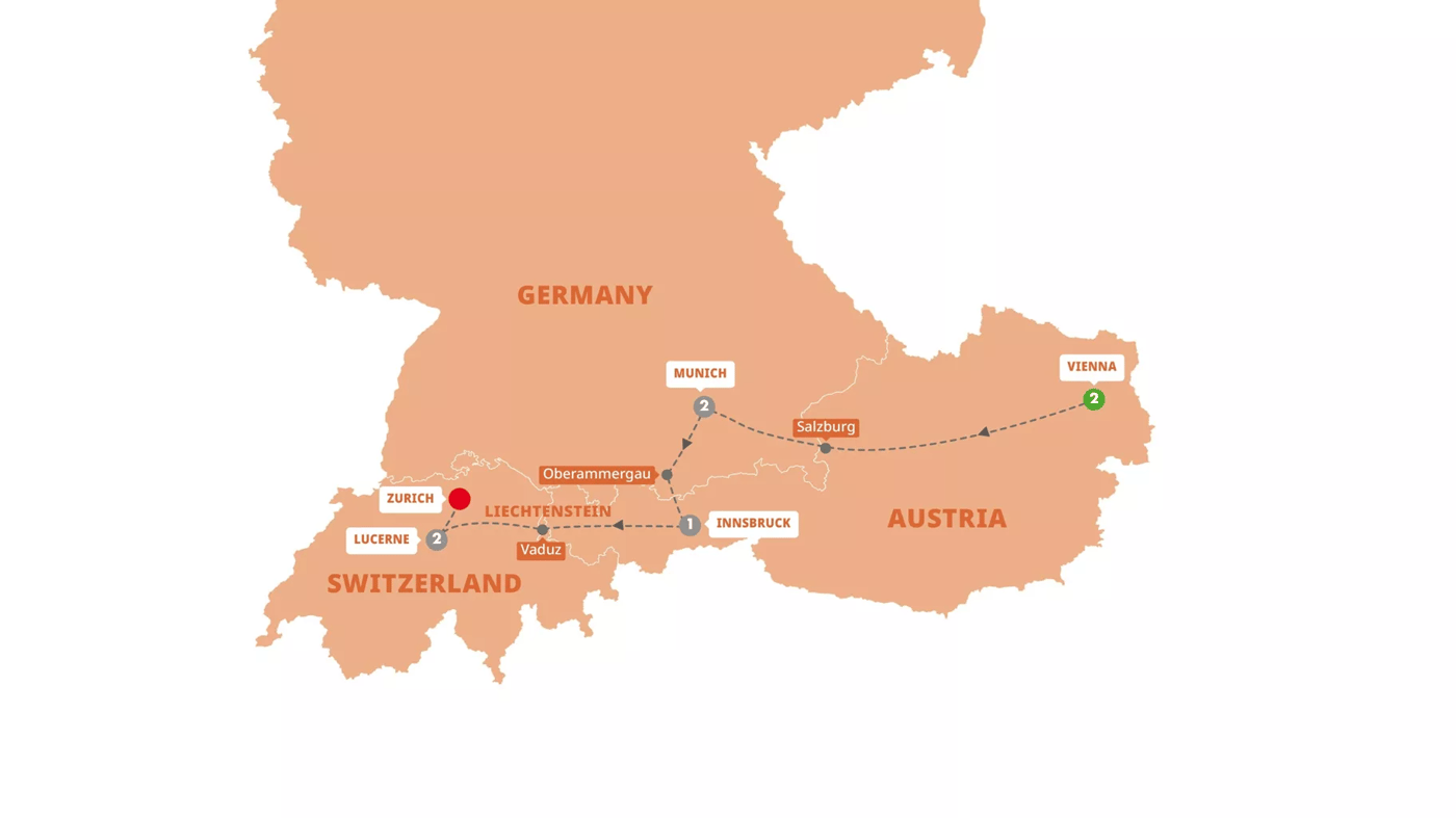 Tour Map