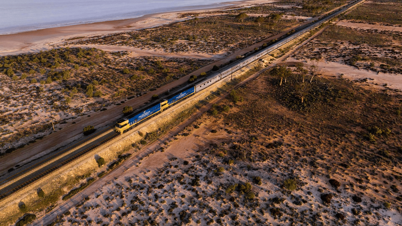 ...and cap it all off with a FREE cross-country Indian Pacific rail journey to Sydney!