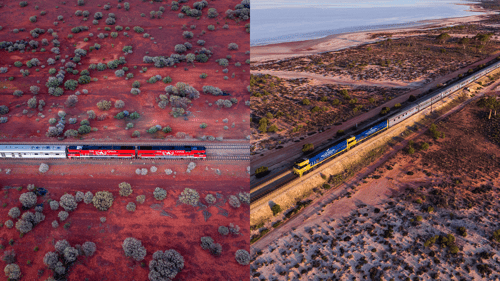 Ghan + Indian Pacific