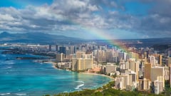 Hawaii, Honolulu Coastline