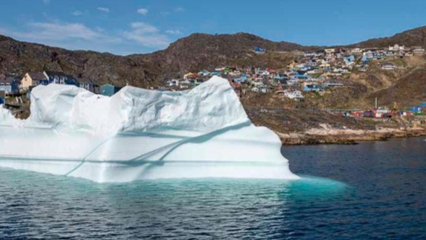 Greenland Qaqortoq - Floating iceberg 