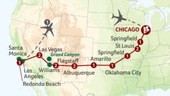 Route 66 Tour Map