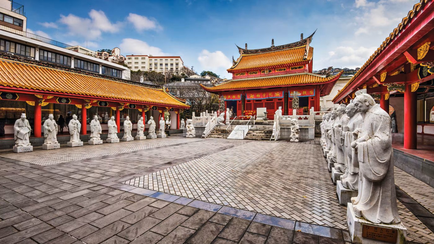 Confucius Shrine, Nagasaki, Japan