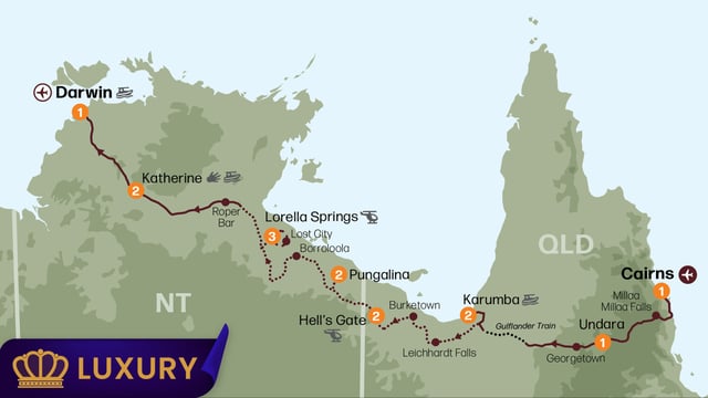Experience Leichhardt's Savannah Journey
