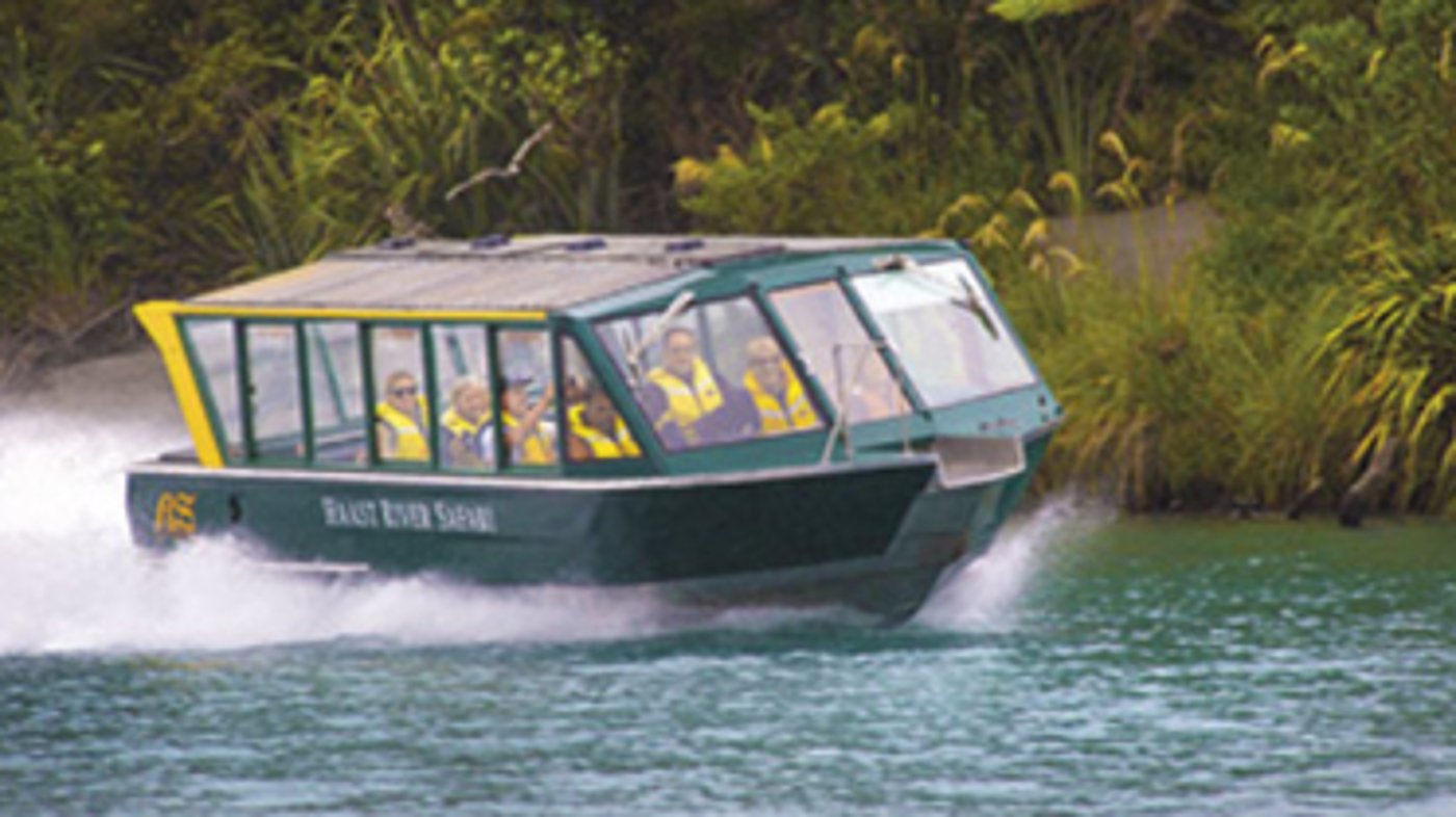  Haast River - Franz Josef - River Safari, New Zealand 