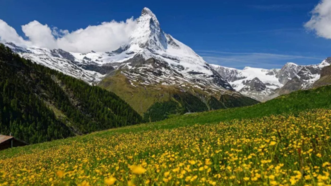 Mountain Matterhorn Zermatt - Switzerland 