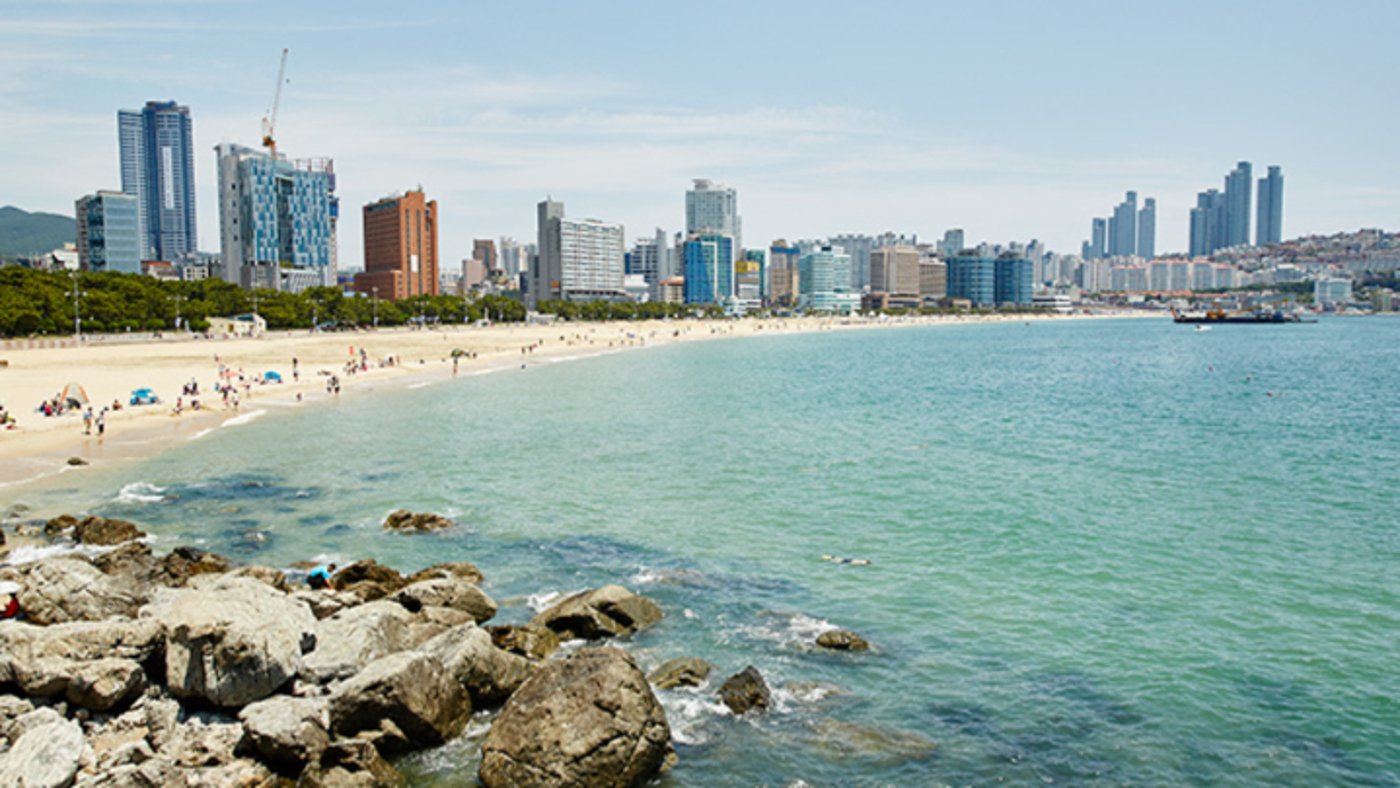 Busan - Haeundae Beach - South Korea