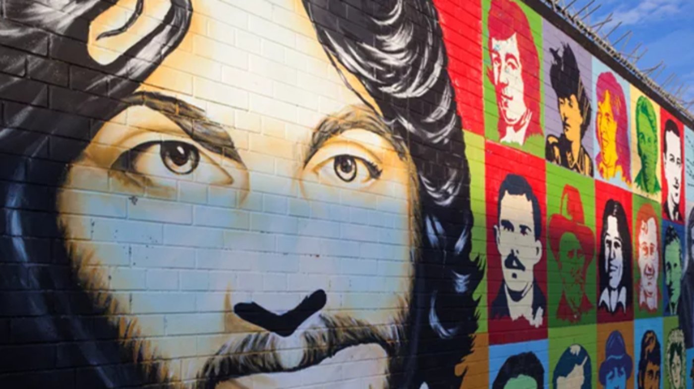 Falls Road Murals -  Belfast -  Northern Ireland 
