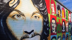 Falls Road Murals -  Belfast -  Northern Ireland 