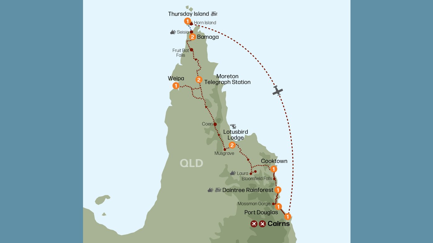 Your adventure at a glance