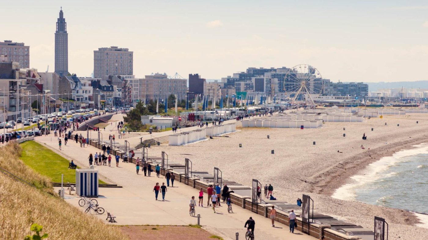 Panorama of Le Havre - Normandy - France 