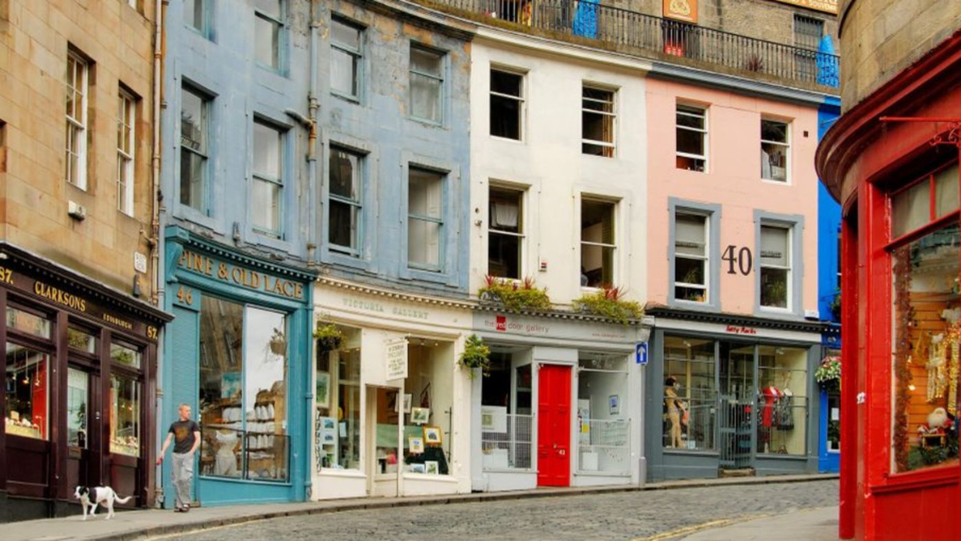 Edinburgh Streets, Scotland 