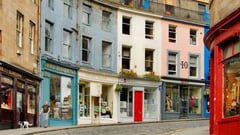 Edinburgh Streets, Scotland 