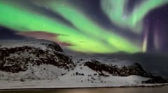 Honningsvag (for North Cape), Norway - Northern Lights 
