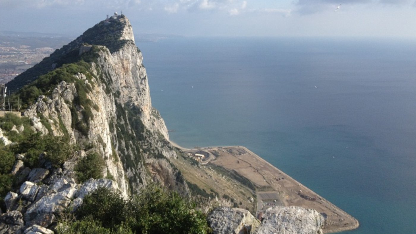 Rock of Gibraltar and City 