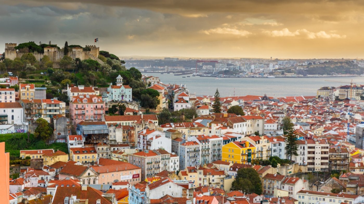 Lisbon City Skyline, Portugal