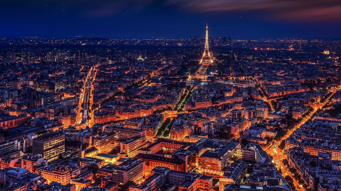 France at Night 