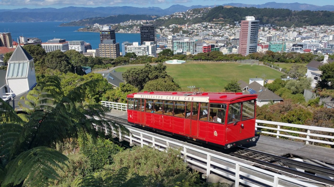 Wellington Cable Car, North Island, New Zealand 