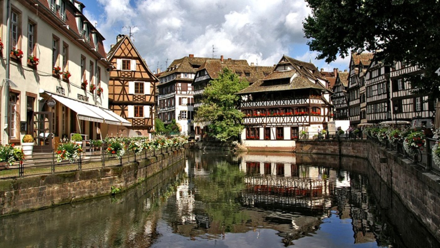 France - Strasbourg - Truss Water Channel