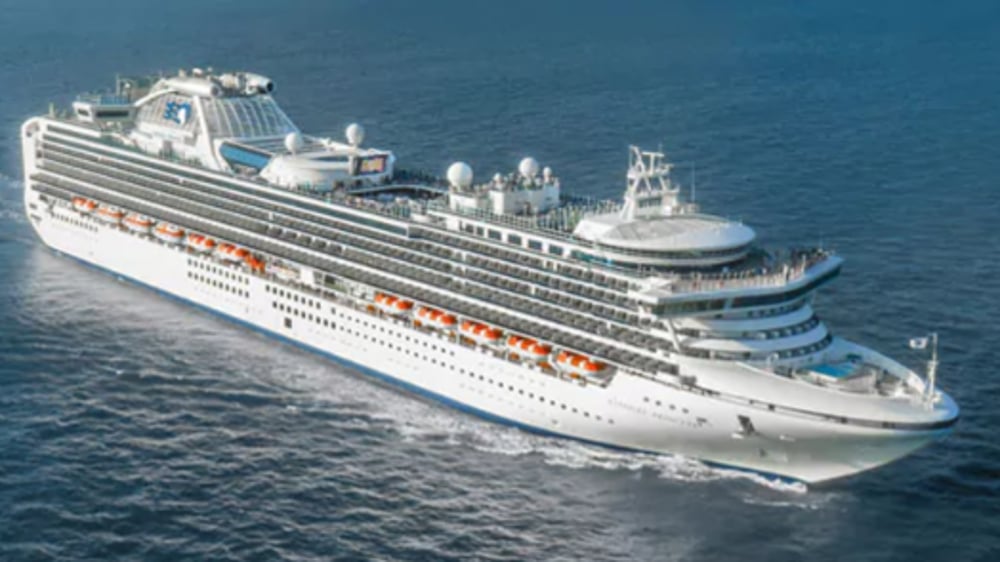 Sapphire Princess At Sail 