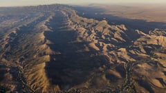 Flinders Ranges Aerial View 