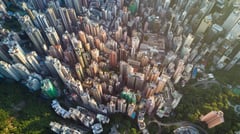 Hong-Kong-aerial-scene-Victoria-Peak
