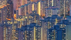 Hong-Kong-high-density-residential-blocks