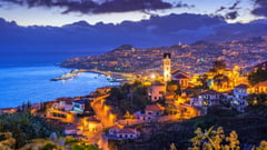 Night View Funchal On Madeira - Portugal 