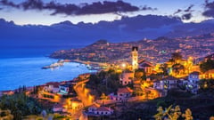 Night View Funchal on Madeira 