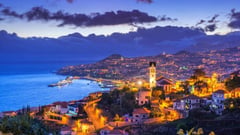 Night View Funchal On Madeira 