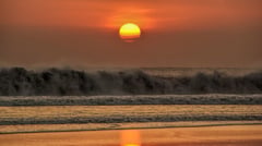 Bali Beach Sunset, Indonesia