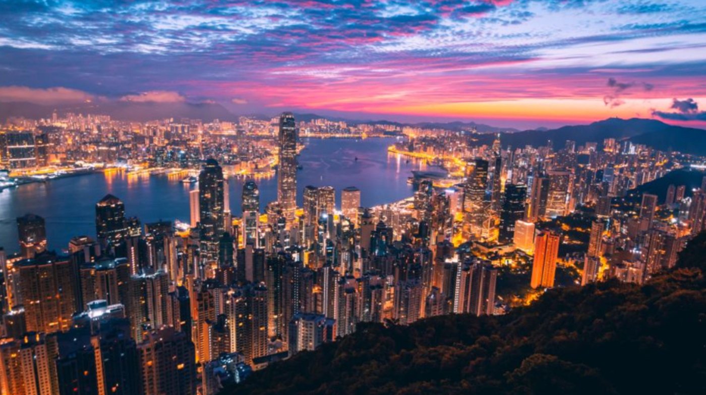 Hong Kong Sunset 