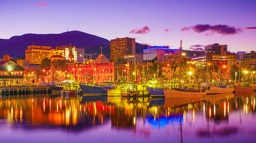 Hobart Dock, Tasmania, Australia