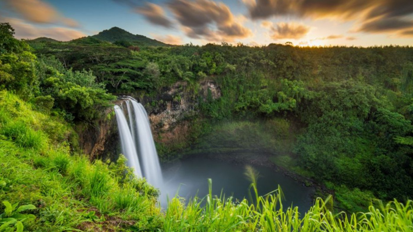 Kauai Falls, Hawaii 