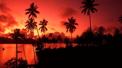 Lautoka, Fiji Sunset