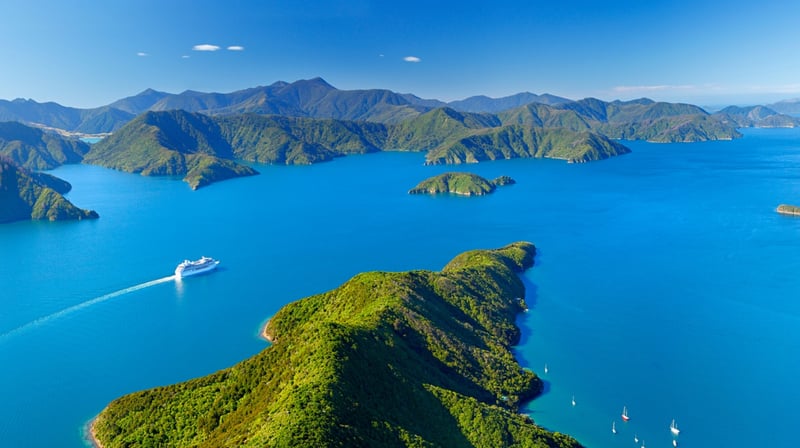 Marlborough Sounds, New Zealand 