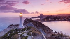 Wellington, New Zealand - Castlepoint Lighthouse 