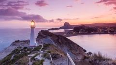 Castlepoint Lighthouse - Wellington, New Zealand