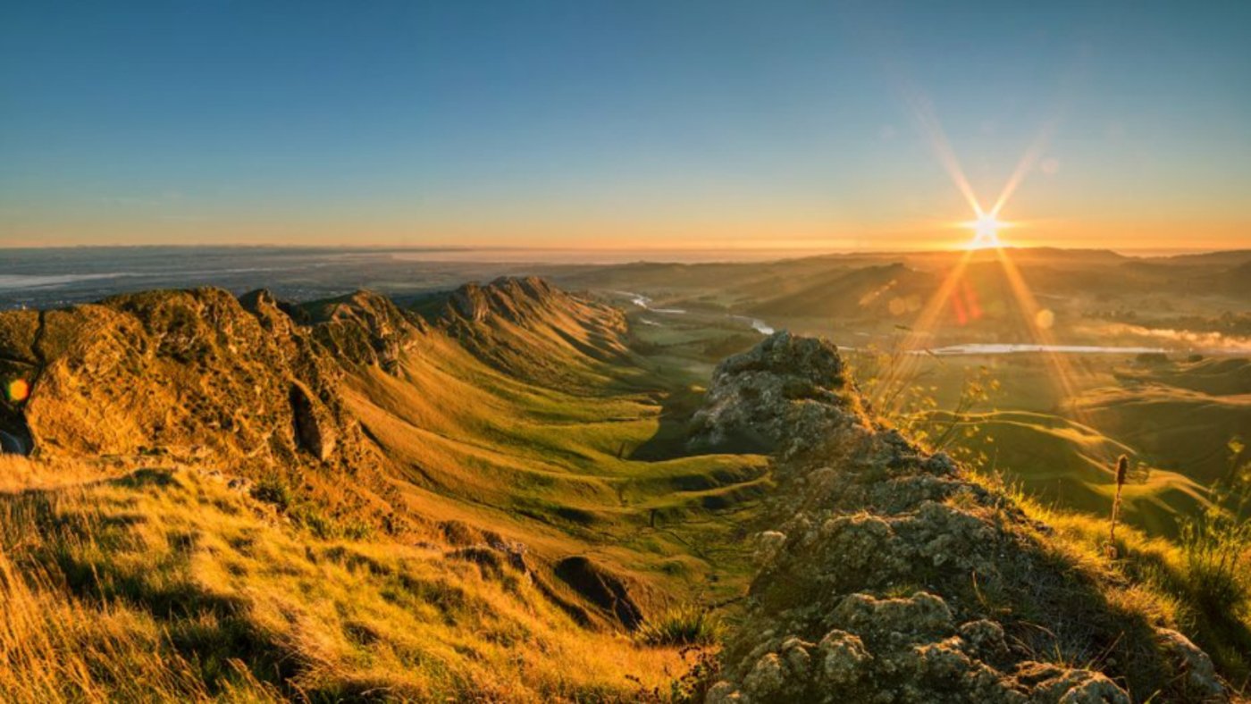 Napier, New Zealand - Hawkes Bay Te Mata Peak 
