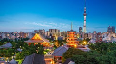 Tokyo-Japan - Asakusa - Sensoji Skytree Twilight 