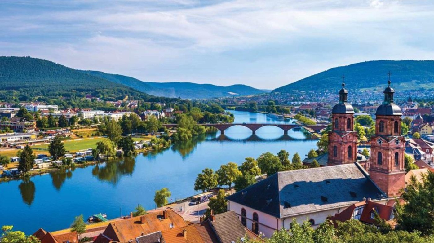 Miltenberg Town And River, Germany