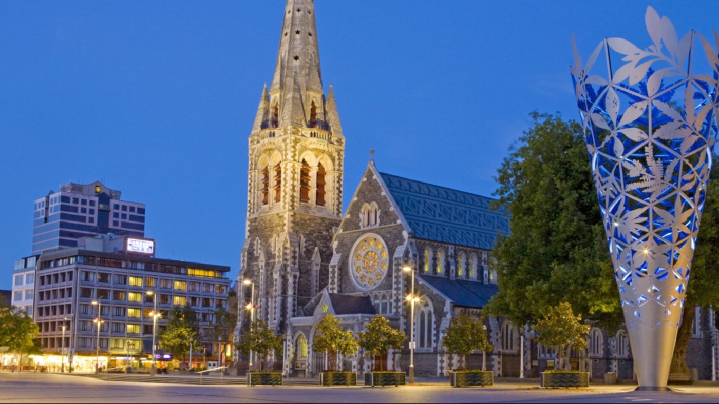 Christchurch Cathedral Square, New Zealand 
