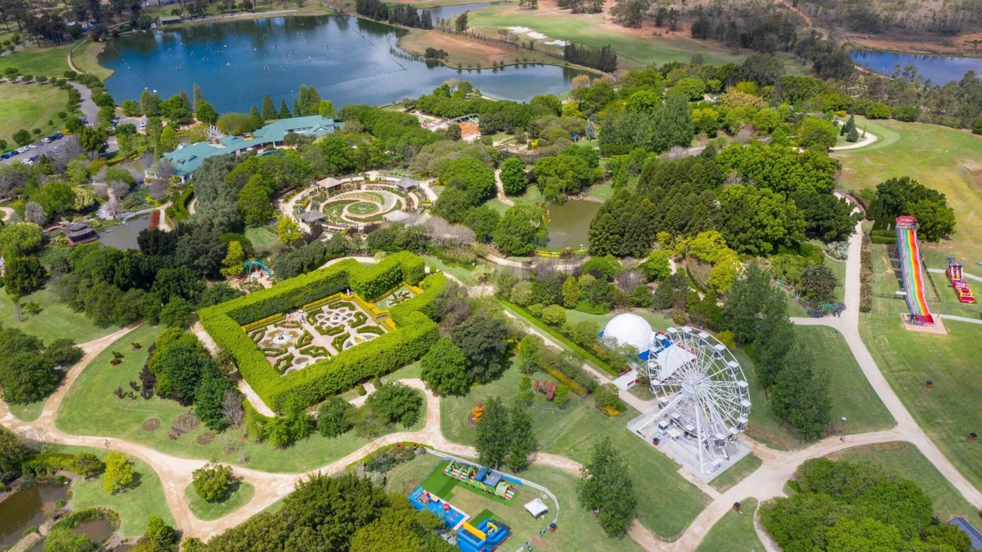 Hunter Valley Gardens aerial