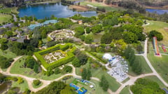 Hunter Valley Gardens aerial