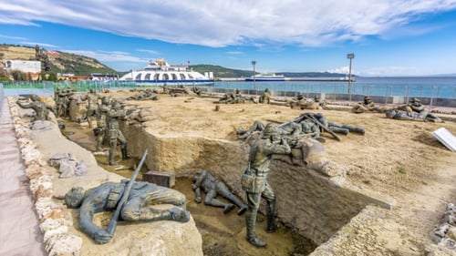 Memorial Sculptures of the Gallipoli 