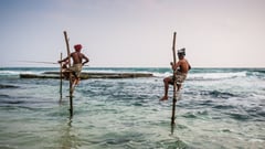 Ahangama ,Local fishermen